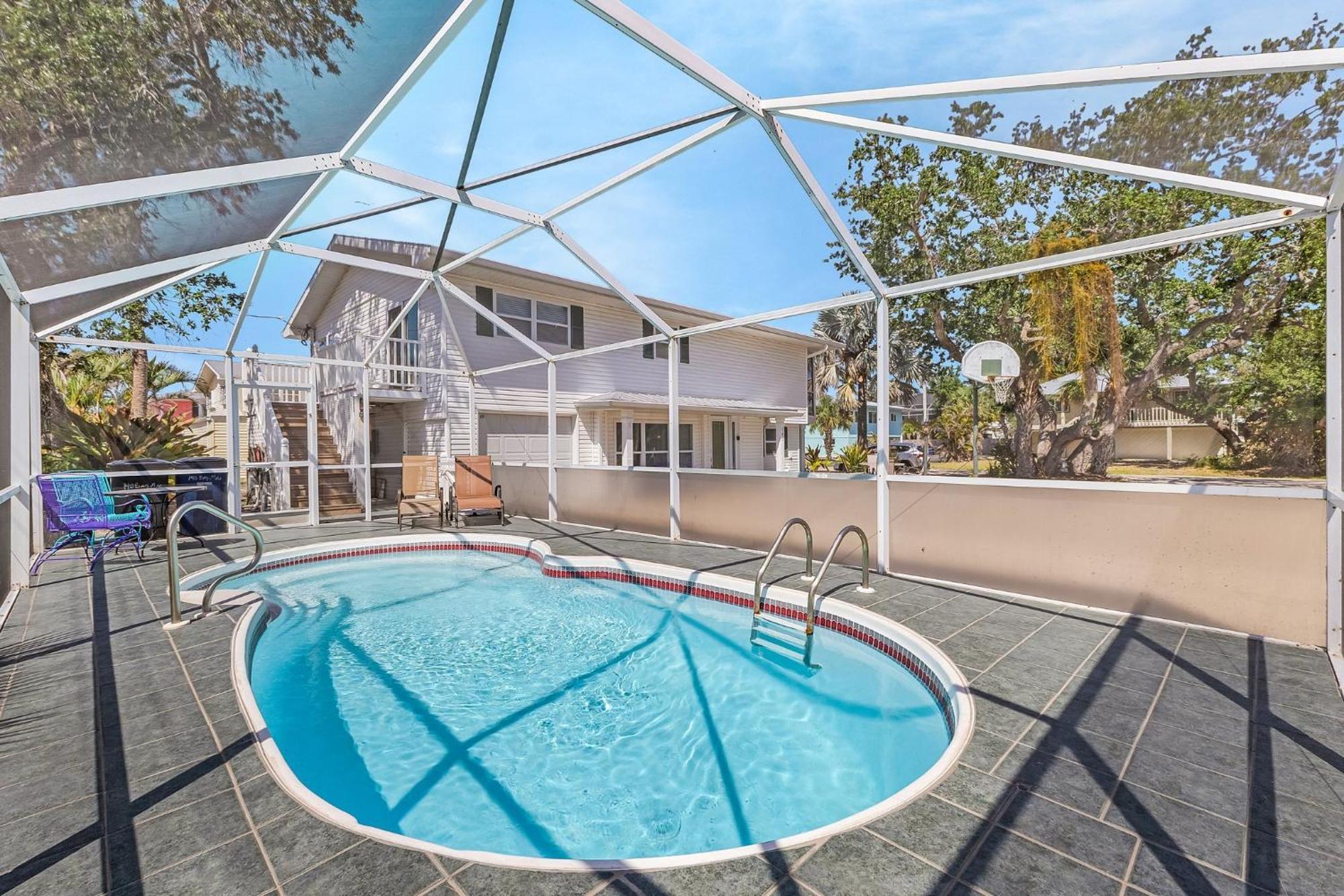 140 Barefoot Bungalow: 4Br/2Ba W/ Heated Pool! Fort Myers Beach Buitenkant foto